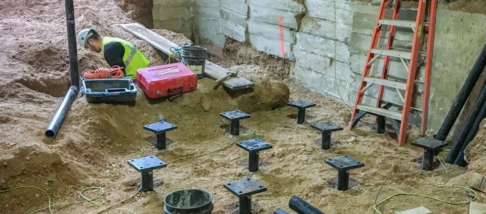 helical vs. driven piles, foundation repair, helical piles, screw piles, driven piles, push piers, foundation repair vancouver, sinking foundation, settling foundation